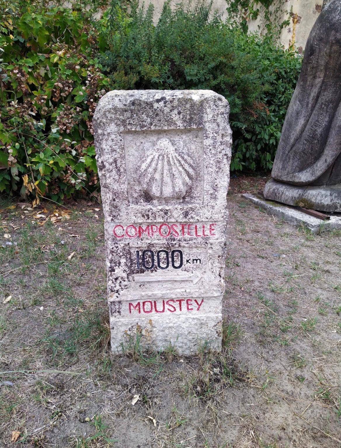 Der Kilometerstein